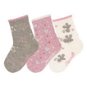 Sterntaler winter 3 pairs, girls, mice, grey 8422125, 18 - Socks