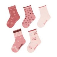 Sterntaler zimné 5 párov dievčenské ružové 8422143, 18 - Ponožky