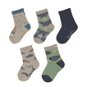 Sterntaler winter 5 pairs boys grey 8422141, 18 - Socks