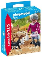 Playmobil 71172 Babička s kočkami   - Building Set