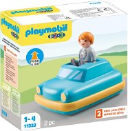 Playmobil 71323 1.2.3: Autíčko Push & Go - Stavebnica