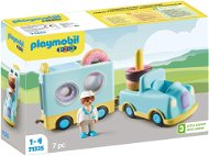 Playmobil 71325 1.2.3: Bláznivý Donut Truck s funkcí ukládání a třídění - Building Set