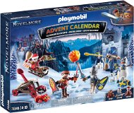 Adventný kalendár Playmobil 71346 Adventní kalendář Novelmore - Boj na sněhu - Adventní kalendář