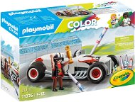 Playmobil PLAYMOBIL Color: Versenyautó 71376 - Építőjáték