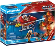 Playmobil Tűzoltó helikopter 71195 - Építőjáték