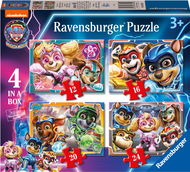 Paw Patrol im 4-in-1-Film - Puzzle