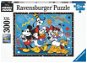Puzzle Disney: Mickey Mouse a priatelia 300 dielikov - Puzzle
