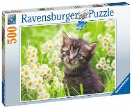 Katze auf der Wiese 500 Teile - Puzzle