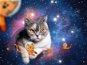 Puzzle Mačka vo vesmíre 1500 dielikov - Puzzle