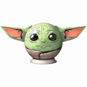 Puzzle-Ball Star Wars: Baby Yoda s ušima 72 dílků - 3D Puzzle