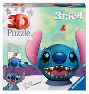 3D Puzzle Puzzle-Ball Disney: Stitch s ušima 72 dílků - 3D puzzle
