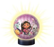 Puzzle-Ball Gabby’s Dollhouse 72 dielikov (nočná edícia) - 3D puzzle