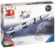 3D puzzle Saturn V Űrrakéta, 432 darabos - 3D puzzle