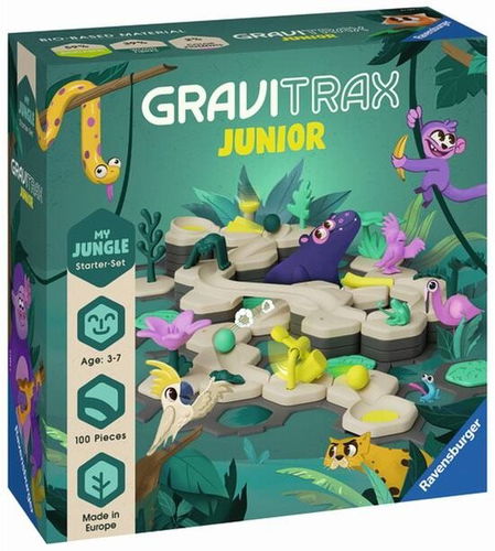 GraviTrax Junior Startovní sada Džungle  - Kuličková dráha - Hlavní obrázek