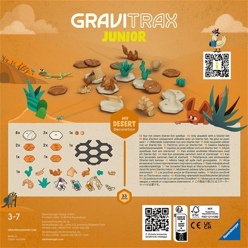GraviTrax Junior Poušť - Ball Track