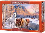 CASTORLAND Puzzle Stádo koní 500 dílků - Jigsaw