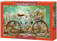 CASTORLAND Puzzle Bicykel s kvetinou 500 dielikov - Puzzle