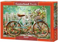CASTORLAND Puzzle Bicykl s květinou 500 dílků - Jigsaw