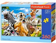 CASTORLAND Puzzle Bláznivé zvieratká 260 dielikov - Puzzle