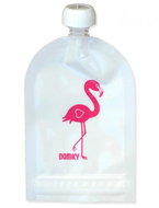 DOMKY refillable pouch Flamingo 140 ml - Baby food pouch