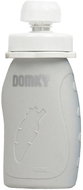 DOMKY refillable silicone pouch grey 180 ml - Baby food pouch