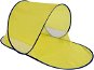 Teddies Strandsátor UV szűrővel, önfelállító, ovális, sárga - Strandsátor