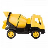 Dolu műanyag betonkeverő, 42 cm, sárga - Játék autó