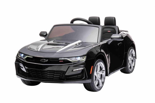 Elektrické autíčko Chevrolet Camaro 12V, černé - Dětské elektrické auto - Hlavní obrázek