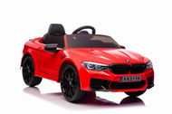 Electric car BMW M5 24V, red - Children's Electric Car