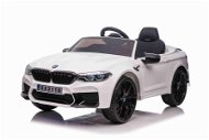 BMW M5 24 V - fehér - Elektromos autó gyerekeknek