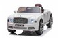 Elektrické autíčko Bentley Mulsanne 12V, bílé - Dětské elektrické auto