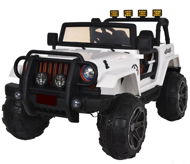 Electric car Off Road XXL 4x4, white - Children's Electric Car