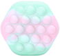 Elpinio Pop IT 3D hexagon ombre růžová - Pop it