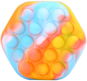 Elpinio Pop IT 3D hexagon ombre modrá - Pop it