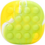 Elpinio Pop IT 3D square ombre yellow-green - Pop It