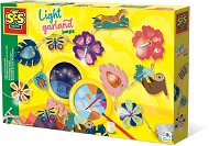 Craft for Kids Manufacture of decoration - illuminated jungle garland - Vyrábění pro děti