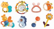 Rattle set, 8 pcs - Baby Rattle