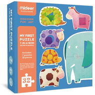 Mideer My First Puzzle - Geometry and Animals - Jigsaw