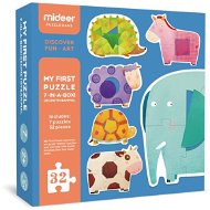 Mideer My First Puzzle - Geometry and Animals - Jigsaw