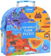 Mideer puzzle – Svet okolo, darčekové balenie - Puzzle