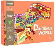 Mideer puzzle veľkých zvierat – dinosaurí svet - Puzzle