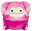 Pink Yeti - Heiley, 30 cm