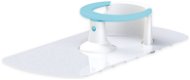 Dolu Baby bath seat with suction cup and pad, blue - Bath seat for children