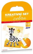 Kreativní set - Zebra - filcová technika - Creative Kit