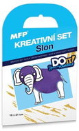 Kreativní set - Slon - fóliová technika - Creative Kit