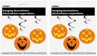 Unique Girlanda ve tvaru dýně, halloween, sada 6 ks - Girlanda