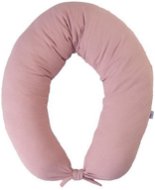 BABYMATEX Moon Muszlin szoptatós párna - rózsaszín 260 cm - Szoptatós párna