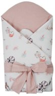EKO Cotton wrap with print and coconut insert Fawns - Swaddle Blanket