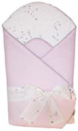 EKO Printed Cotton Wrap with Coconut Inside Light Pink - Swaddle Blanket