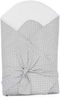 EKO wrap with coconut insert dots Grey - Swaddle Blanket